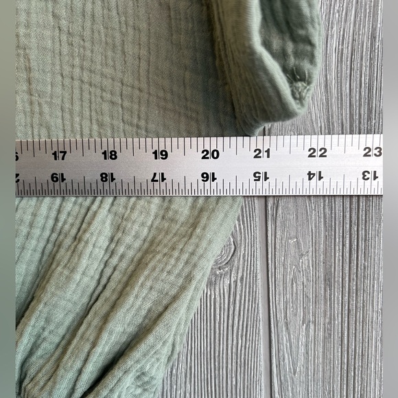 NWT Fashion Nova Danielle Collared Romper Sage Size XL - Picture 9 of 9